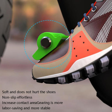 10 PCS Motorcycle Gear Shift Protective Cover Riding Shoe Cover, Red, Orange, Green, Blue, Black