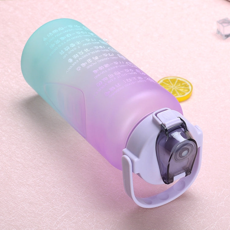 Large-Capacity Sports Water Cup Outdoor Drop-Proof Portable Straw Water Bottle