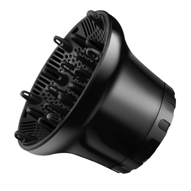 G8 Universal-Haardiffusor, anpassbar für Haartrockner, mit drehbarem Design, lockiges Haar, große Windhaube, weiß, schwarz