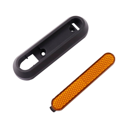 Electric Scooter Wheel Four-way Side Decorative Cover With Reflective Strips & Screws For Xiaomi Mijia 1S / Pro 2