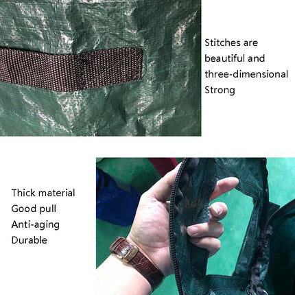 Sealing Probiotics Fermentation Garden Horticulture Tree Leaf Bag Compost Bag, Medium Lid With Window, Large Lid With Window