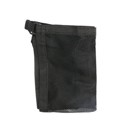 Car Ceiling Storage Net Bag Draw Rope Double-Layer Zipper Car Storage Net Pocket, 80x55cm
