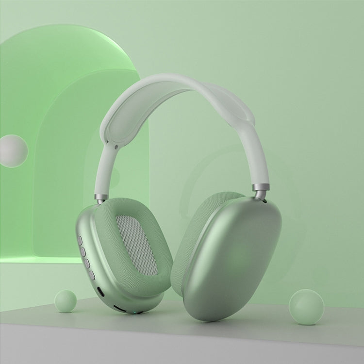 P9 Bluetooth 5.1 Subwoofer Wireless Headset Support AUX / TF Card, P9 (White), P9 (Red), P9 (Green), P9 (Blue)