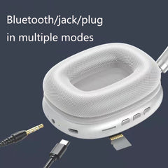 P9 Bluetooth 5.1 Subwoofer Wireless Headset Support AUX / TF Card, P9 (White), P9 (Red), P9 (Green), P9 (Blue)