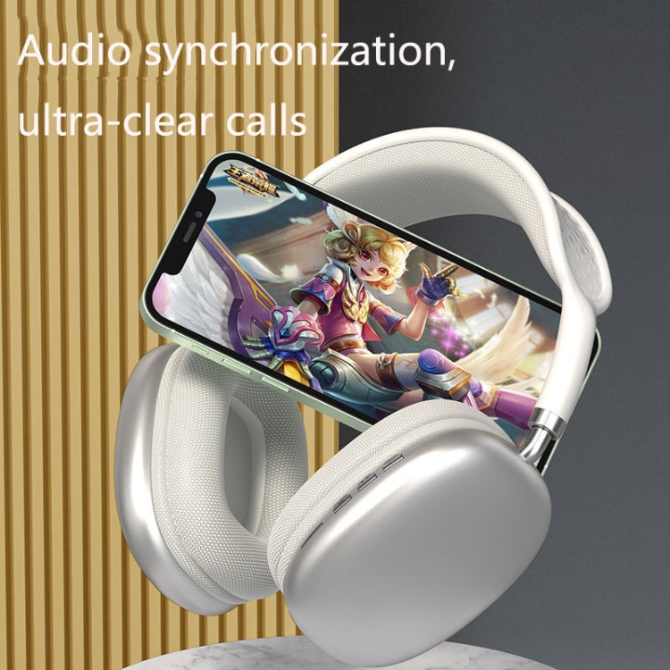 P9 Bluetooth 5.1 Subwoofer Wireless Headset Support AUX / TF Card, P9 (White), P9 (Red), P9 (Green), P9 (Blue)