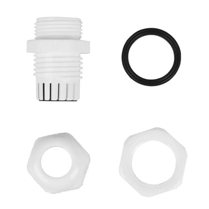 Solar Photovoltaic Plastic Bracket ABS Photovoltaic Car Roof Waterproof Junction Box, White, Black