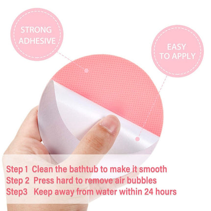 Bathroom Steps Round PEVA Non-Slip Stickers, 6 PCS / Pack 10cm, 12 PCS / Pack 10cm, 20 PCS / Pack 10cm, 20 PCS / Pack 8cm