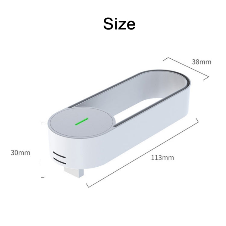 USB Plug-In Negative Ion Air Purifier Odor Deodorizer, White, Pink, Green, Black, Blue, Purple, Orange