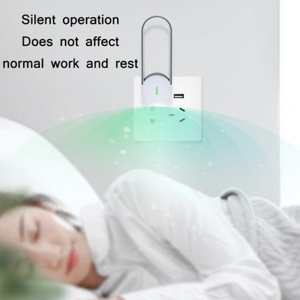 USB Plug-In Negative Ion Air Purifier Odor Deodorizer, White, Pink, Green, Black, Blue, Purple, Orange