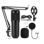 BM800 With USB Sound Card (Black) / Black And Black Net