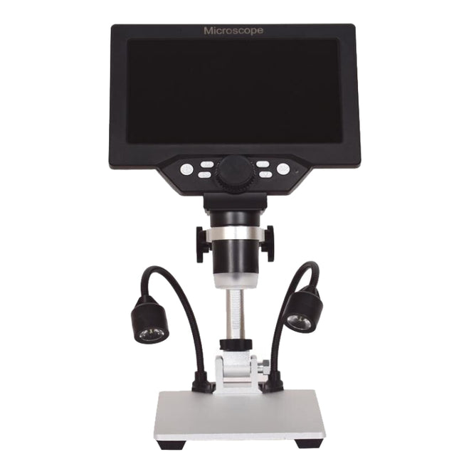 G1200D 7 Inch LCD Screen 1200X Portable Electronic Digital Desktop Stand Microscope, EU Plug Without Battery, US Plug Without Battery, AU Plug Without Battery, UK Plug Without Battery