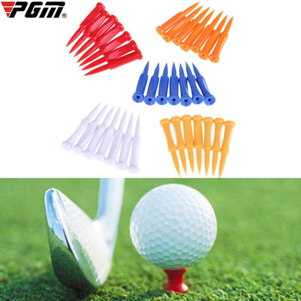 60 PCS PGM QT012 Golf Ribbon Needle Golf Plastic Ball TEE, Random Color Delivery, Specification:, 31mm, 37mm, 43mm, 51mm, 57mm, 68mm