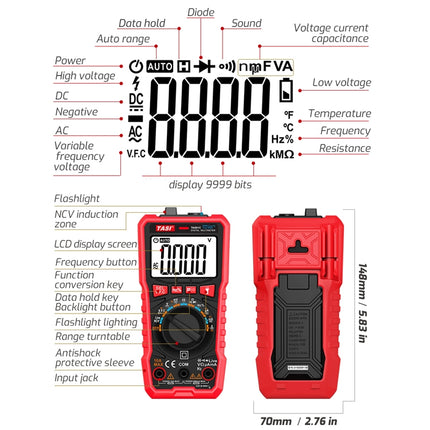 TASI Automatic Digital Multimeter, TA801C