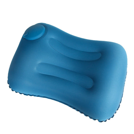 Travel Inflatable Press U-Shaped Neck Guard Pillow, Flocked U009-01（Peacock Green ）, Flocked U009-03（Light Gray）, Flocked U009-04（Medium Blue）, Flocked U009-02（Rose Red）, Flocked U009-05（Dark Blue）, Flocked U009-060（Sky Blue）, Flocked U009-070（Orange） ...