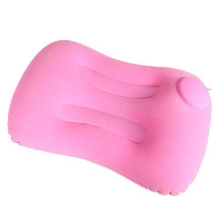 Travel Inflatable Press U-Shaped Neck Guard Pillow, Flocked U009-01（Peacock Green ）, Flocked U009-03（Light Gray）, Flocked U009-04（Medium Blue）, Flocked U009-02（Rose Red）, Flocked U009-05（Dark Blue）, Flocked U009-060（Sky Blue）, Flocked U009-070（Orange） ...