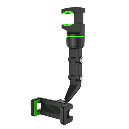 Multifunctional Vehicle-mounted Video Shooting Rearview Mirror Bracket, Green, Grey