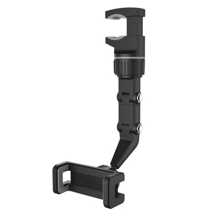 Multifunctional Vehicle-mounted Video Shooting Rearview Mirror Bracket, Green, Grey