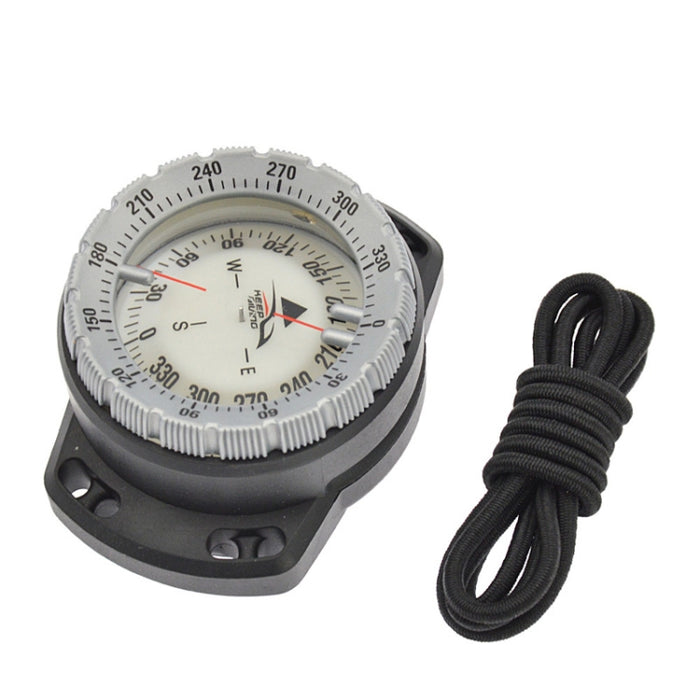 KEEP DIVING CP-992 Strong Magnetic Elastic Rope Luminous Diving Compass, Diving Compass(Grey), Diving Compass(Blue), Diving Compass(Black)