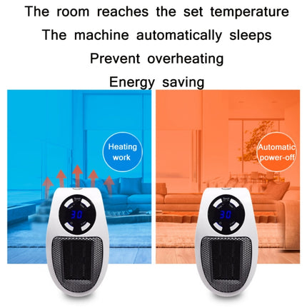 Household Multifunctional Intelligent Temperature Control Small Heater, Specification:, EU Plug, US Plug, UK Plug