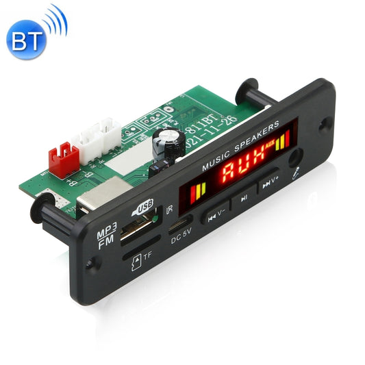 Placa decodificadora de MP3 con amplificador Bluetooth 811BT de 12 V y 2 x 20 W