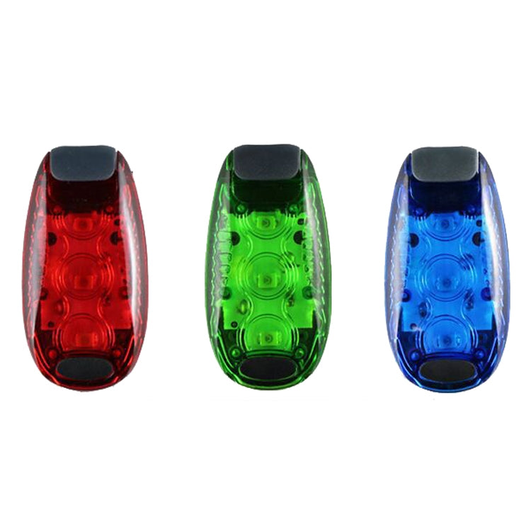 Outdoor Cycling Night Running Warm Light Bicycle Tail Light, Colour: 3 LED Red, 3 LED Red, 3 LED Blue, 3 LED Green, 5 LED Red, 5 LED Blue, 5 LED Green