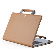 Funda protectora para portátil estilo libro, para MacBook de 12, 13 y 14 pulgadas