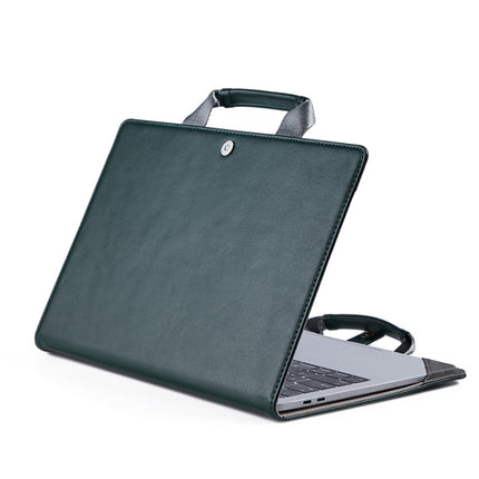 Funda protectora para portátil estilo libro, para MacBook de 12, 13 y 14 pulgadas