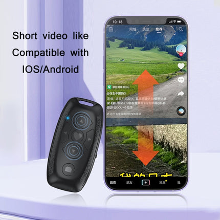 Mando a distancia para selfies y vídeos con Bluetooth multifuncional con forma de llave de coche S86, S86 negro, S86 blanco, S86 rosa