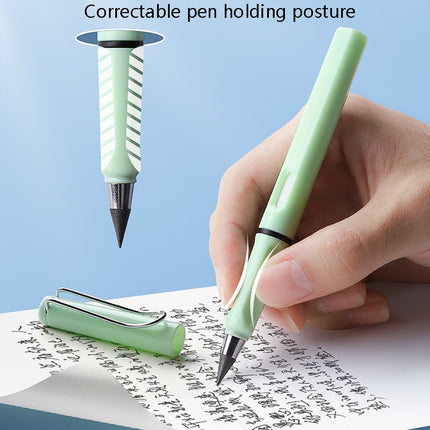 5 PCS No Ink No Need To Sharpen Drawing Sketch Pen Not Easy To Break Erasable HB Writing Pencil, Black, Red, Yellow, Green, Blue, White, Makaron Yellow, Makaron Green, Makaron Blue, Makaron Pink, Makaron Purple, Pink