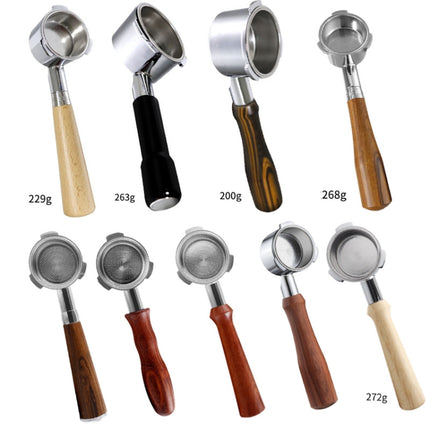 DL-1 Zinc Alloy Coffee Maker Bottomless Handle For Dongling, Style:, Plastic, Black Rosewood, Red Gem, Black Rosewood Buckle, Red Gem Curved, Red Rosewood Straight, Red Gem Without Buckle, Bamboo Without Buckle