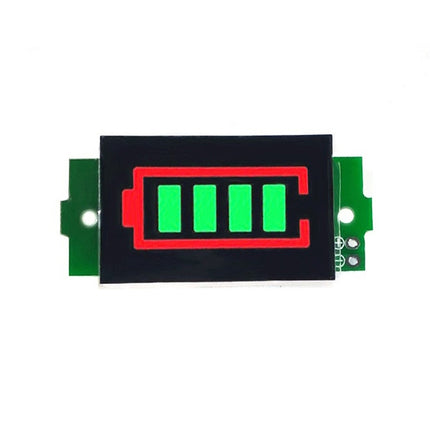 Lithium Battery Fuel Gauge Display Module, Green, Blue