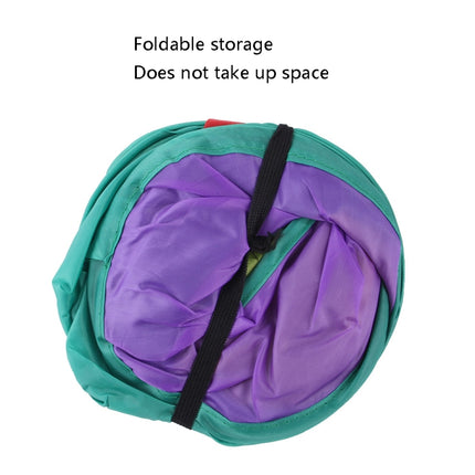 B18210 Square Cat Tunnel Can Storage Folding Cat Channel