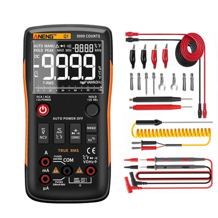 ANENG AN-Q1 Automatic High-Precision Intelligent Digital Multimeter, Standard, Standard with Cable