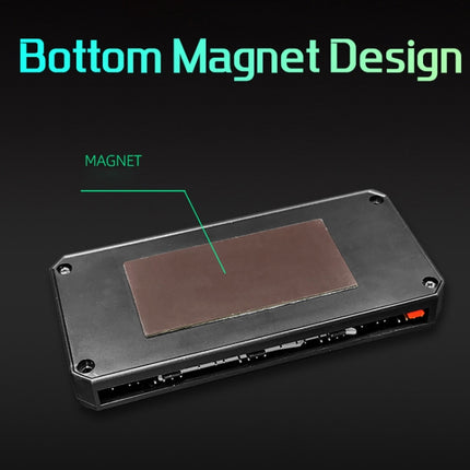 COOLMOON CM-MPAC PWM 5V ARGB Cooling Fan Remote Control For PC Case Chassis, Style:, 4 in 1  (White), 4 in 1  (Black), 3 in 1 Controller (White), 3 in 1 Controller (Black)