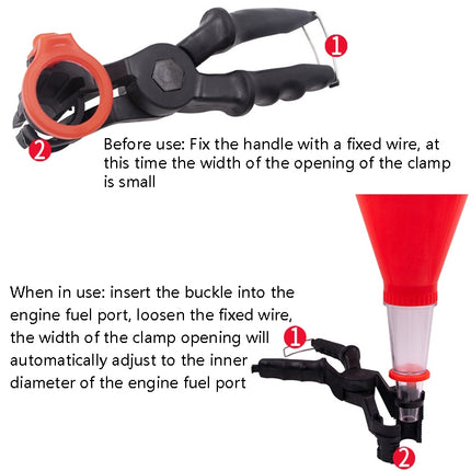 Car Plus Oil Funnel Tool Oil Filling Machine, A Version, B Version