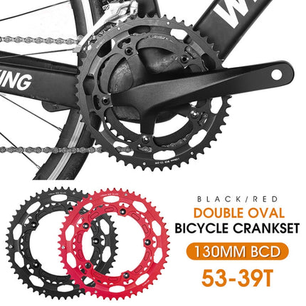 WEST BIKING YP0719274 53-39T Road Bike Crank Racing Double Disc