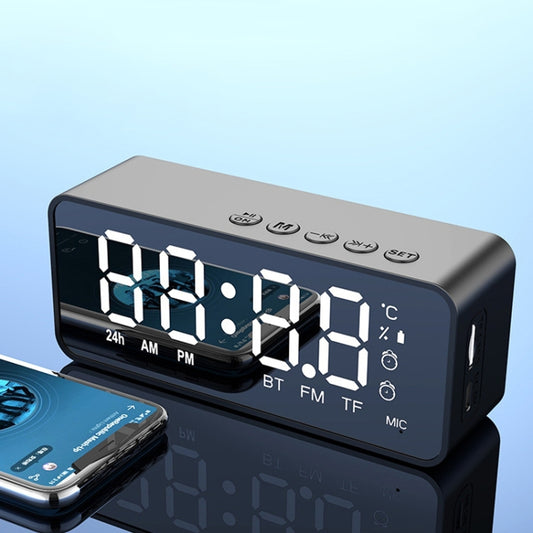 ZXL-G50 Mini-Spiegelalarm Bluetooth-Lautsprecher unterstützt TF-Karte, ZXL-G50 Schwarz, ZXL-G50 Weiß, ZXL-G50 Pink