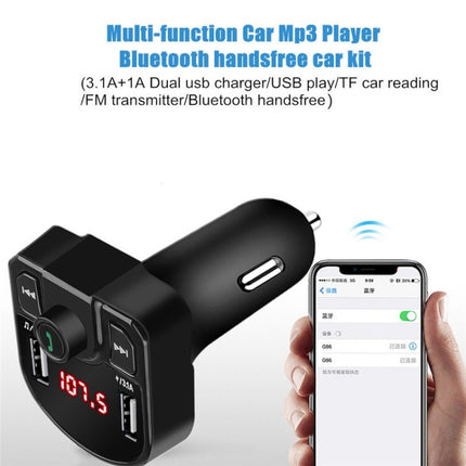 M9 Car Bluetooth MP3 Dual USB Car Charger, M9