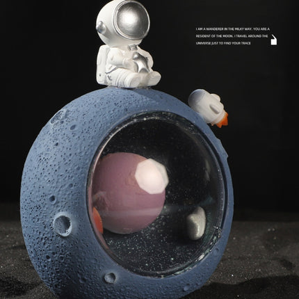 W1153 Resin Planet Night Light Home Decorations, Style:, Silver Star, Golden Star, Puppy Astronaut, Kitten Astronaut, Bear Astronaut