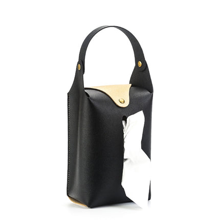 004 Suspended Car Hand Paper Towel Bag, Black, Royal Blue, Light Blue, Grey, Off White, Pink