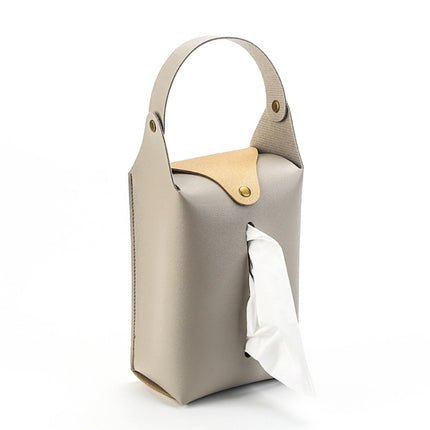 004 Suspended Car Hand Paper Towel Bag, Black, Royal Blue, Light Blue, Grey, Off White, Pink