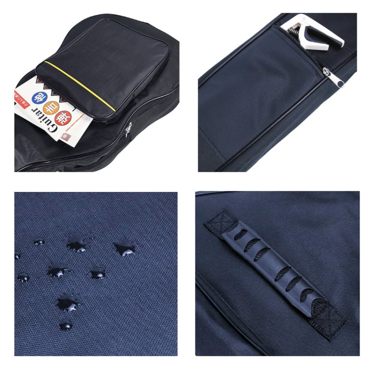 40/41 inch Guitar Oxford Cloth Cotton Padded Backpack, 40/41 inch Guitar Backpack