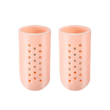 With Hole Toe Set High Heels Anti-Wear Anti-Pain Toe Protective Cover, XS, S, M, L