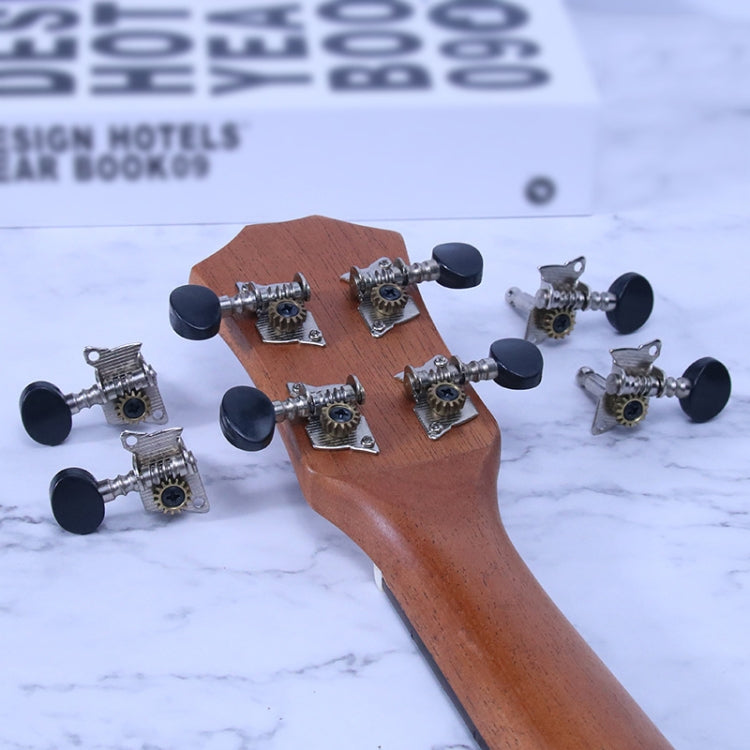 Metal Ukulele Open Type Single Link Tuning Set, 16 PCS / Set for Ukulele