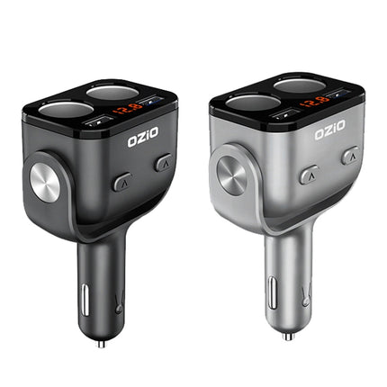 Ozio Car Charger Cigarette Lighter With USB Plug Car Charger, Y34Q 5.3A Silver, Y34Q 5.3A Black, Y48Q 6.5A Black, Y48Q 6.5A Silver