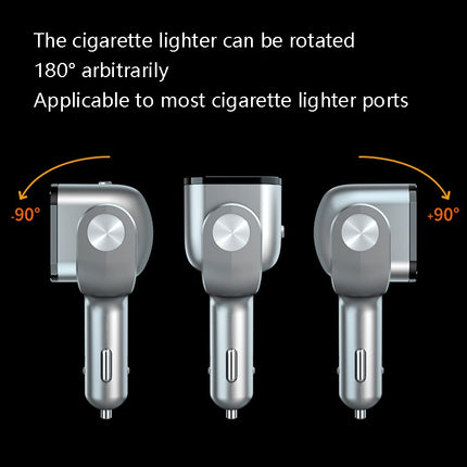 Ozio Car Charger Cigarette Lighter With USB Plug Car Charger, Y34Q 5.3A Silver, Y34Q 5.3A Black, Y48Q 6.5A Black, Y48Q 6.5A Silver