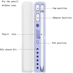 Capacitor Pen And Accessory Storage Box For Apple Pencil 1 / 2, For Only One Pen