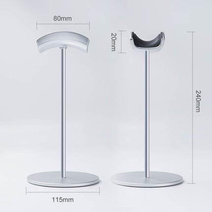Metal Display Desktop Stand for Headset, Red, Black, Silver