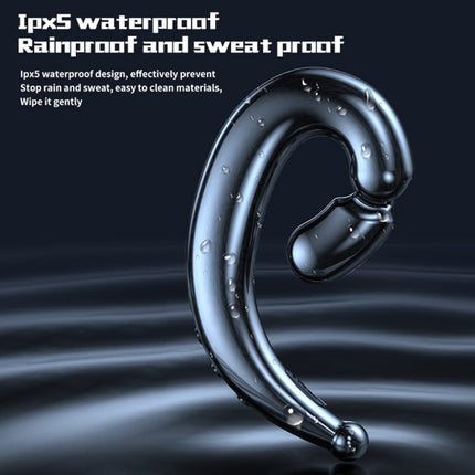 M520 Ear-mounted Stereo Bone Conduction Sports Bluetooth Earphone, Black, White, Pink, Skin Color