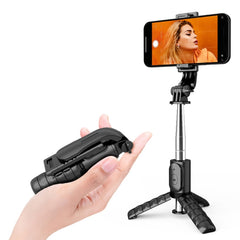 Mini Selfie Stick Integrated Multifunctional Bluetooth Selfie, Specification:, Q11S 76cm With Fill Light, Q10S 70cm With Fill Light, Q11 74CM Without Fill Light, Q10 68CM Without Fill Light